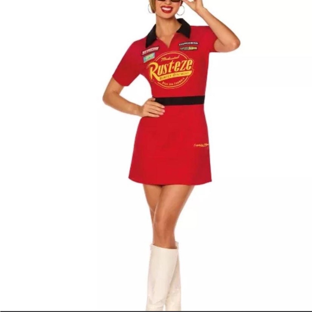 Women’s lightning McQueen Dress set